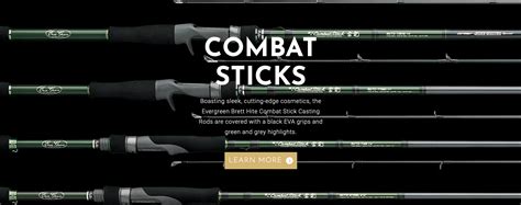 Evergreen International Combat Stick Spinning Rods 2023 Waypoint