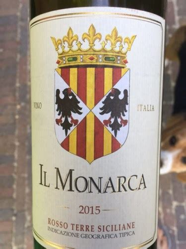 2015 Il Monarca Rosso Terre Siciliane Vivino