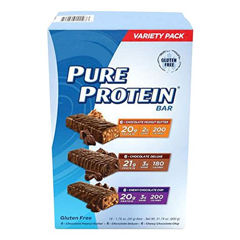 Pure Protein Bars, High Protein, Nutritious Snacks 1.76oz, 18 Pack | eBay