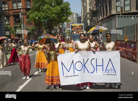 New York City Dance Parade Winds Its Way Down Broadway In New York City