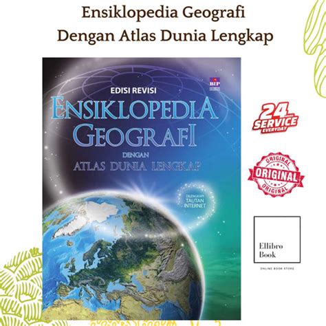 Jual Ensiklopedia Geografi Dengan Atlas Dunia Lengkap Edisi Revisi