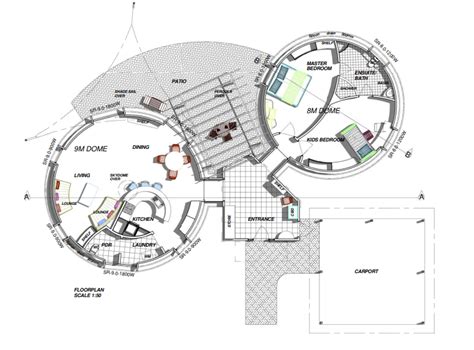 Dome Floor Plans Examples and Ideas for Your Dome Home