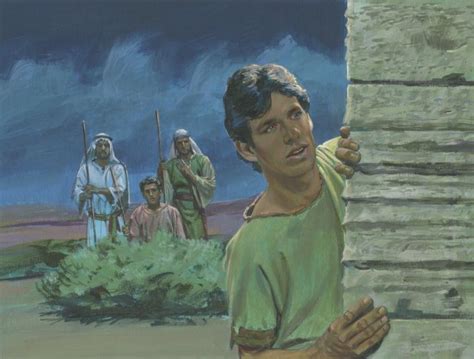 Nephi And Brothers Hiding Book Of Mormon Art Catalog