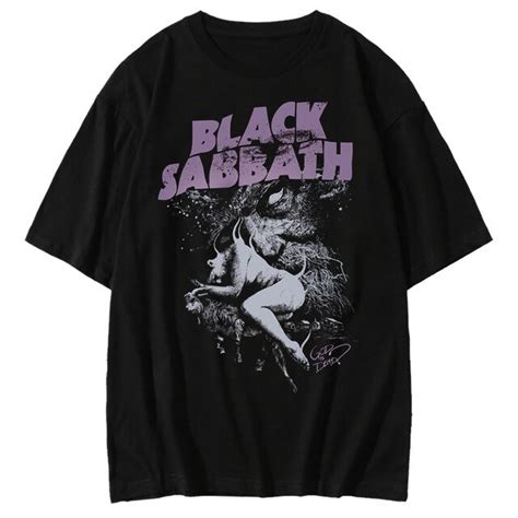 Camisa Banda Black Sabbath Unissex Rock N Roll Camiseta Basica Heavy