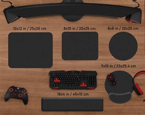 Custom Desk Mat Gaming Mousepad Personalized Photo Print Xxl Etsy