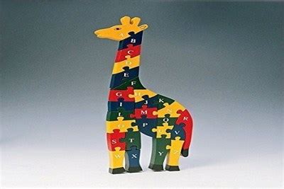 Alphabets Assemble Giraffe Wooden Puzzle Manufacturer In Pune