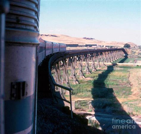 Vintage Railroad San Francisco Bay Railroad Bridge Photograph By John