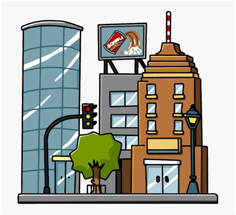 Office Building Cartoon Image