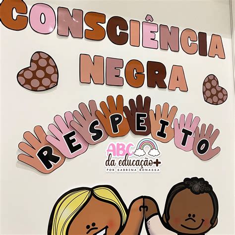 Painel De Porta Consci Ncia Negra Loja Abc Da Educa O Mais Por