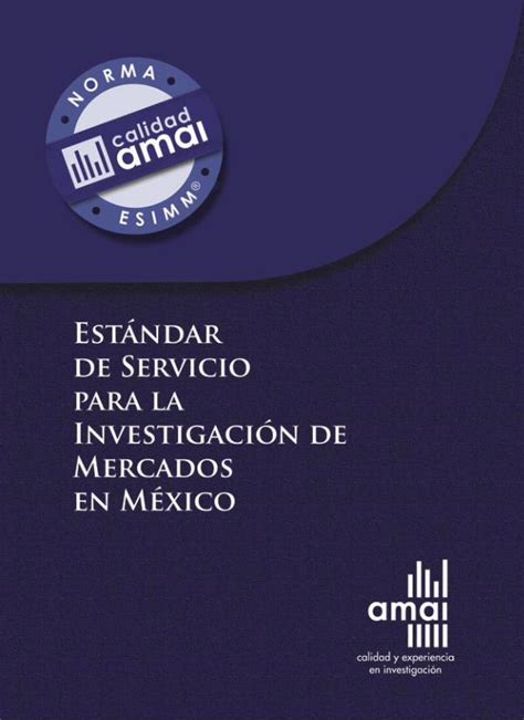 Pdf Est Ndar De Amai Org Est Ndar De Servicio Para La