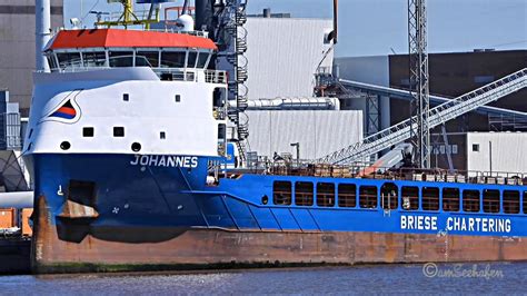 Frachtschiff Johannes K Mo Epas Emden Cargo Freighter Coaster Pblu Imo