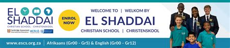 El Shaddai Christian School Here You Will Discover A Dynamic