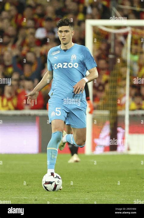 Leonardo Balerdi Of Marseille During The French Championship Ligue 1