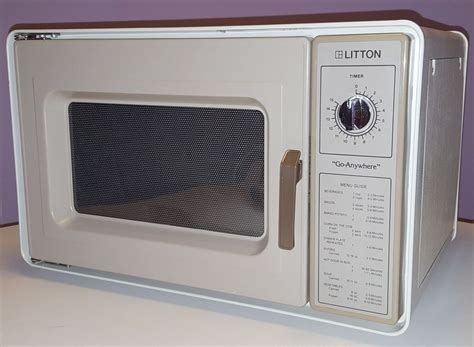 Vintage Microwave Oven 1983 Litton Go Anywhere Commercial Grade Radar