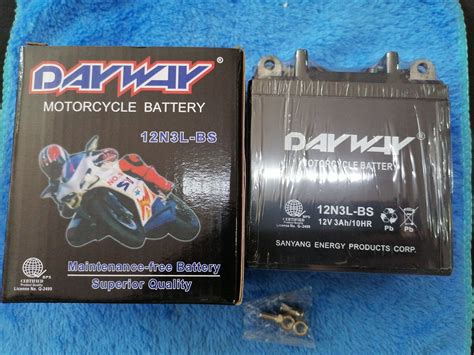 MOTORCYCLE BATTERY 12N3L BS FOR TMX155 Lazada PH