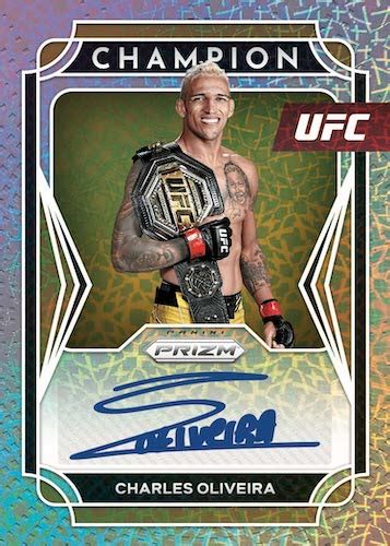 2022 Panini Prizm UFC Premium Box Set Checklist Detail Reviews