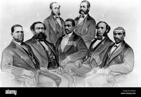 Black congressmen reconstruction Black and White Stock Photos & Images ...