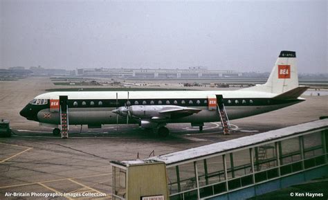 Vickers V953 Vanguard G APEL 715 BEA British European Airways BE