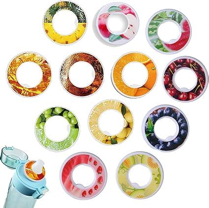 HZZXCH 7 Pcs Random Flavour Pods Pack Water Bottle Bottle Flavour Pods