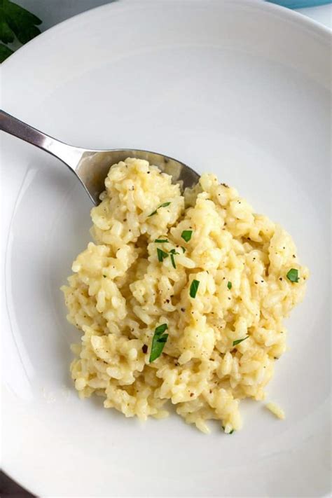 Creamy Parmesan Risotto Recipe MidgetMomma