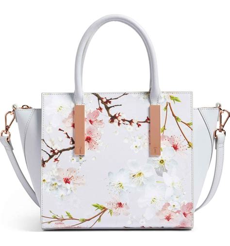 Ted Baker London Blossom Leather Tote Nordstrom Leather Tote Tote Bags