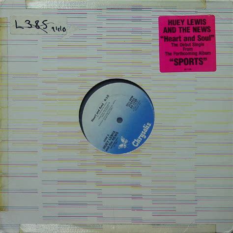 Huey Lewis And The News Heart And Soul 1983 Vinyl Discogs