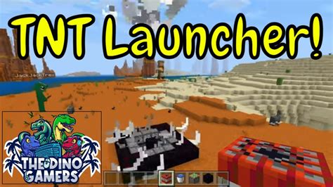 How To Build A Tnt Launcher We Test Out Our Very First Tnt Launcher