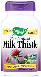 Amazon Natures Way Milk Thistle Standardized 120 Count Herbal