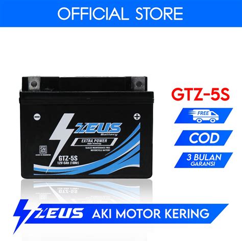 Jual Aki Yamaha New Jupiter MX 135 GTZ5S Zeus Battery Super Extra Aki