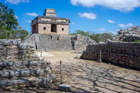 Dzibilchaltun A Mayan Archaeological Site Near Merida Yucatan Mexico