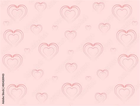 Light Pink Hearts Background