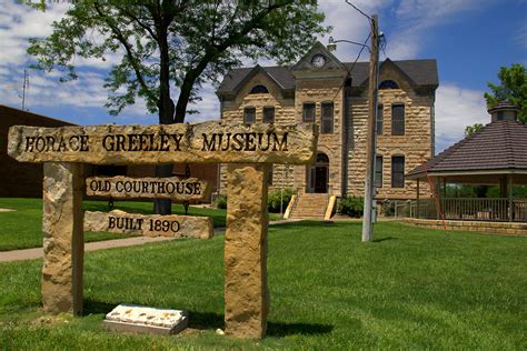 Horace Greeley Museum Tribune Kansas The Former Greeley Flickr