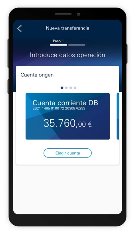 Programar una transferencia periódica Deutsche Bank