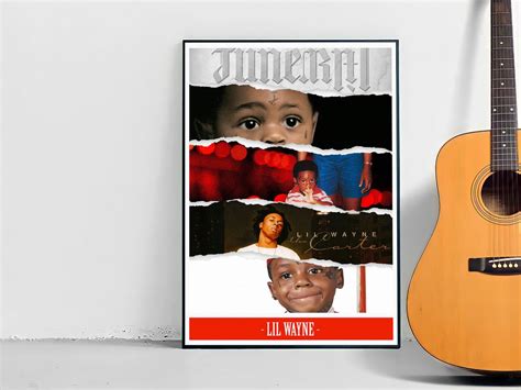 Lil Wayne Album Cover Poster Custom Poster / Wall Art Print | Etsy