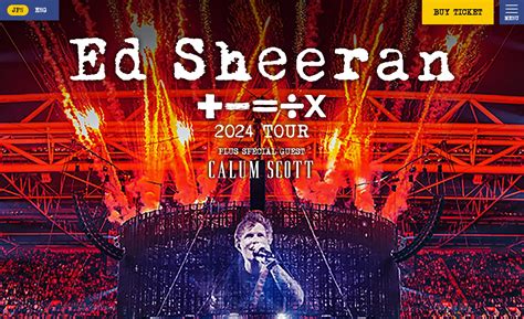 Ed Sheeranエド・シーラン ÷x Tour 2024 来日公演特設サイト エド・シーラン 4年9ヵ月ぶり待望の来日公演