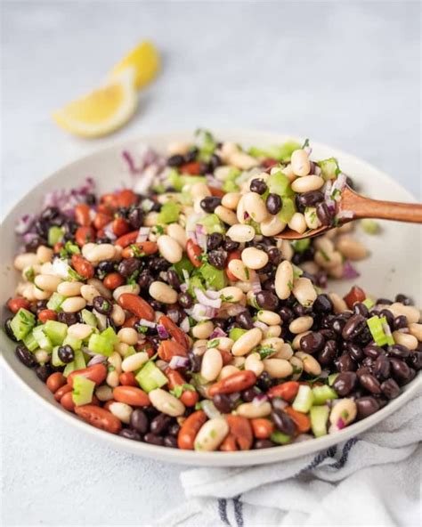 Easy Three Bean Salad Recipe Healthy Fitness Meals