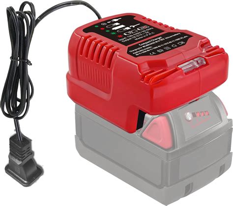 Tepulas Rapid Battery Charger For Milwaukee M18 18v Xc Lithium Ion Battery 48 59