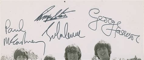 The Beatles Autographs and Autograph Examples | Signed Memorabilia