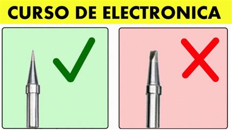 Aprenda A Soldar Con Cautin Con Este Tutorial Electronica Basica