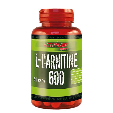 L Carnitine 600 Super Activlab 60 Capsule EMAG Ro