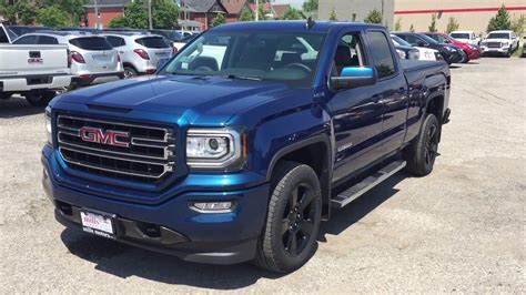 Blue Gmc Sierra Elevation