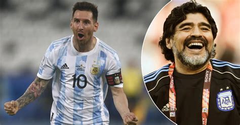 Messi Honours Maradona With One Special Gesture During Copa America Opener Football