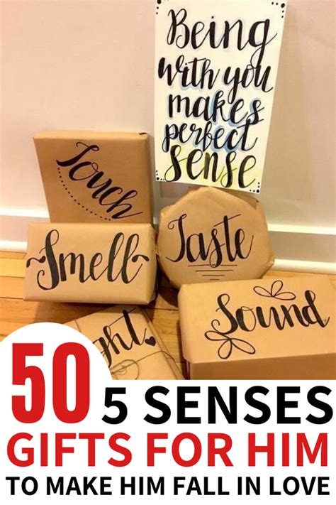 5 Senses Gifts For Him That He Will Actually Find Useful Romantic