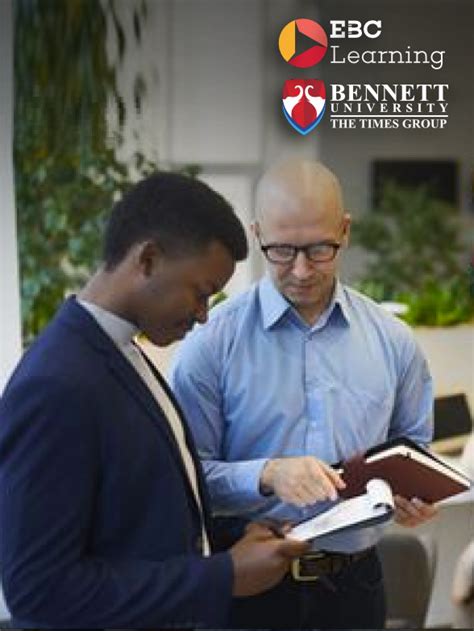 EBC Learning Bennett University Mastery Certificate In Advanced