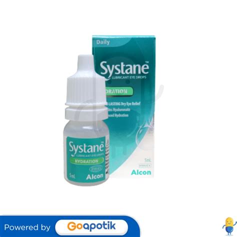 Systane Hydration Lubricant Eye Drops 5 Ml Kegunaan Efek Samping