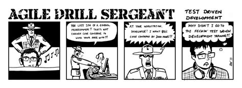 Test Driven Development Agile Drill Sergeant