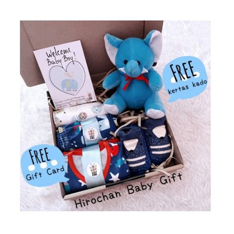 Jual Paket Hirochan Hadiah Kado Bayi Lahiran Hampers Kelahiran Baby