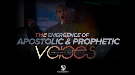 Kingdom School The Emergence Of Apostolic And Prophetic Voices Youtube