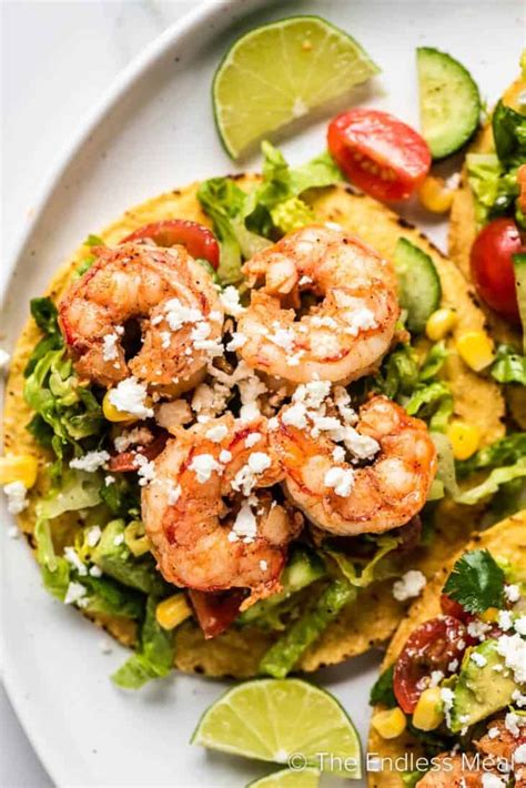 Shrimp Tostadas - The Endless Meal®