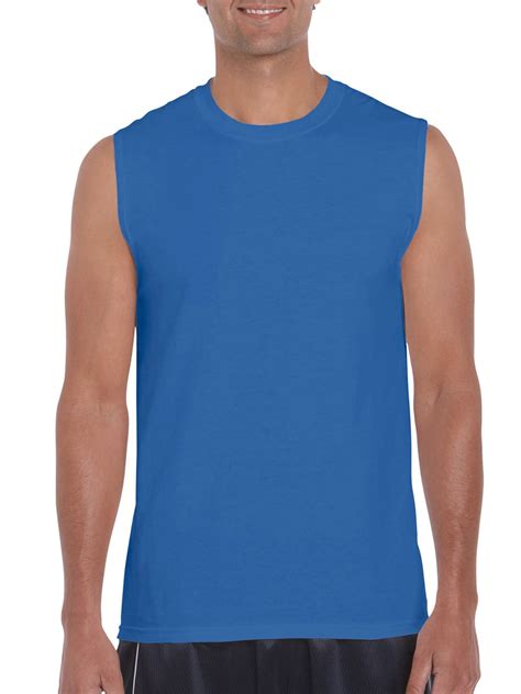 Gildan Ultra Cotton Mens Classic Sleeveless T Shirt